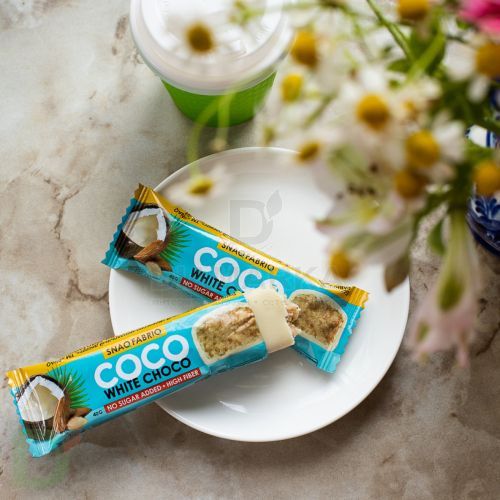 Батончик Snaq Fabriq глазированный Кокосово-миндальный десерт 40гр* в России