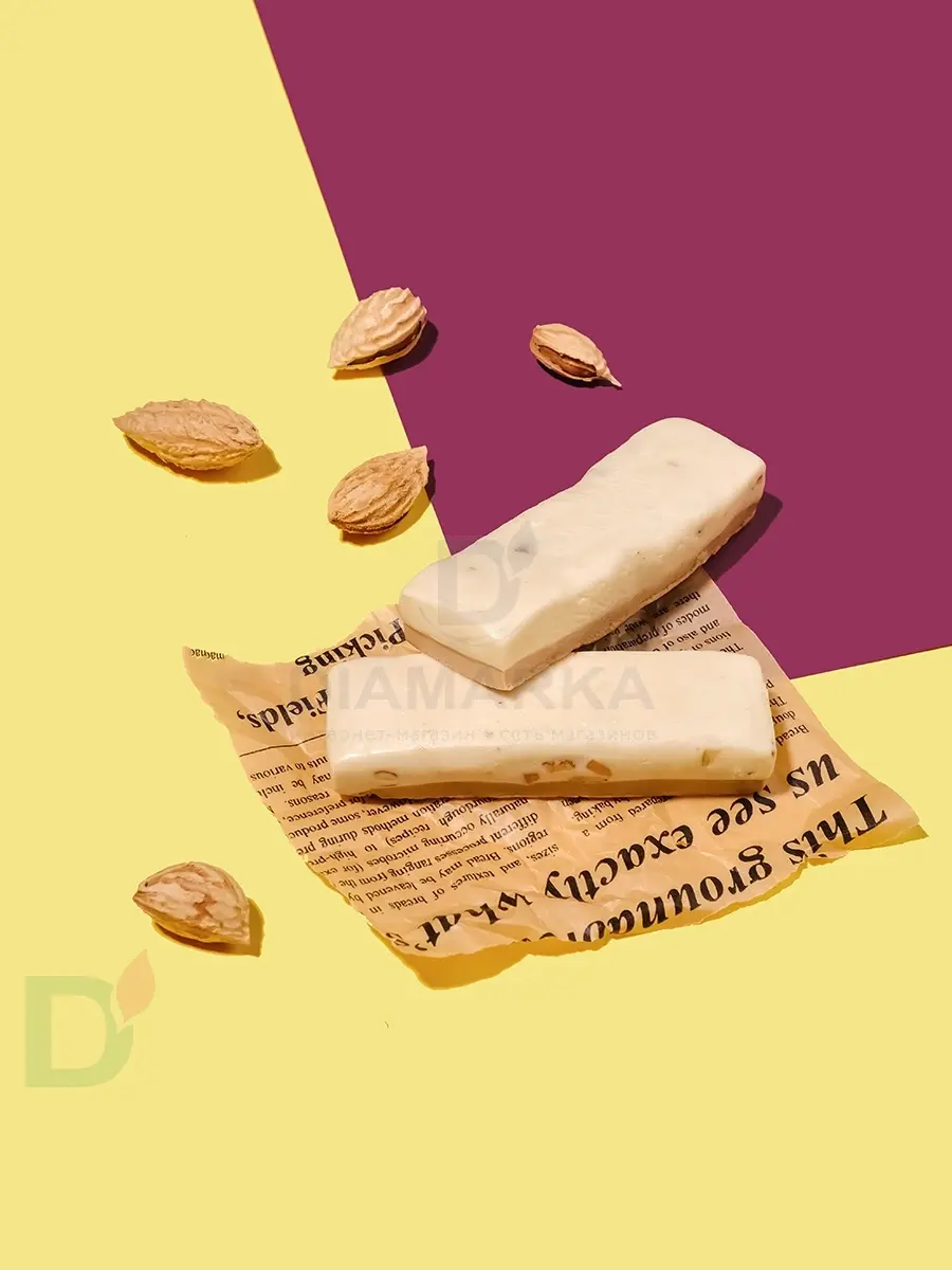 Батончик протеиновый FitnesShock Карамельный мусс с миндалем 40гр. в России