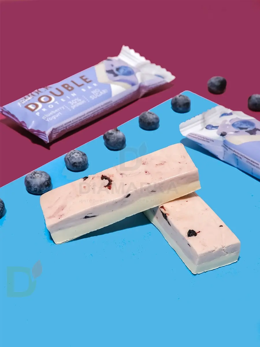 Батончик протеиновый FitnesShock Черничный йогурт 40гр. в России