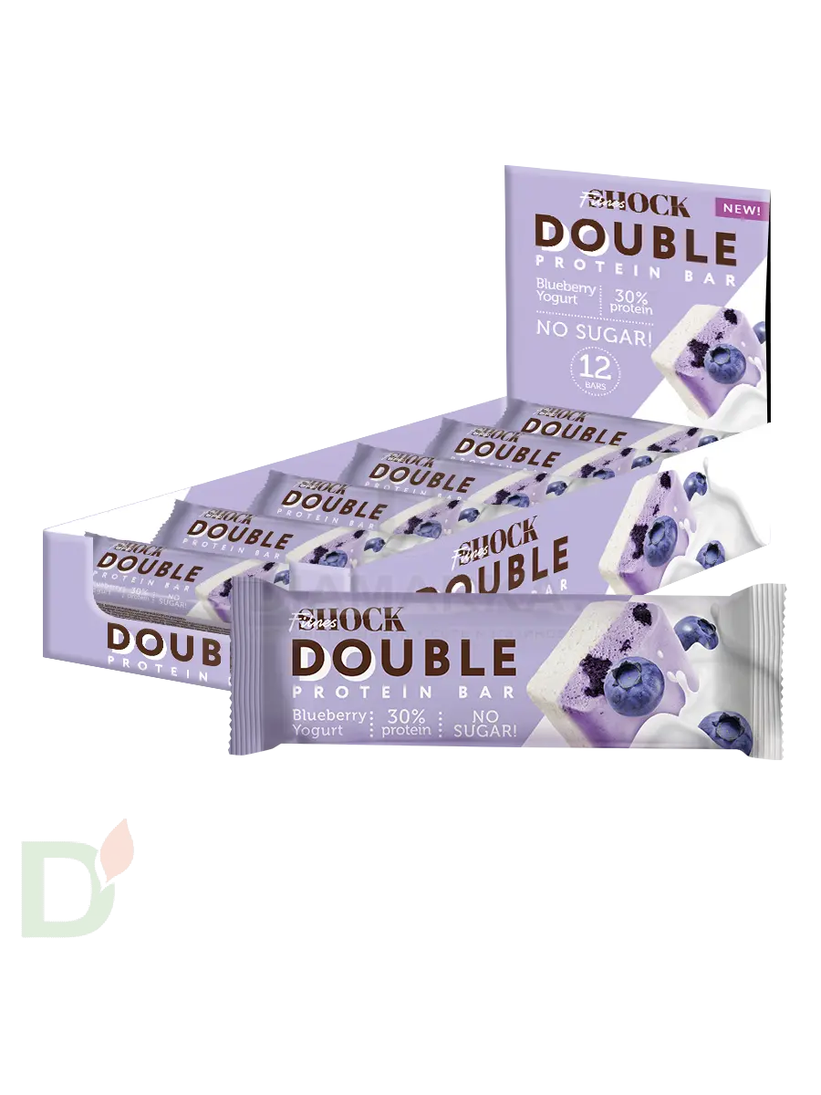 Батончик протеиновый FitnesShock Черничный йогурт 40гр. в России